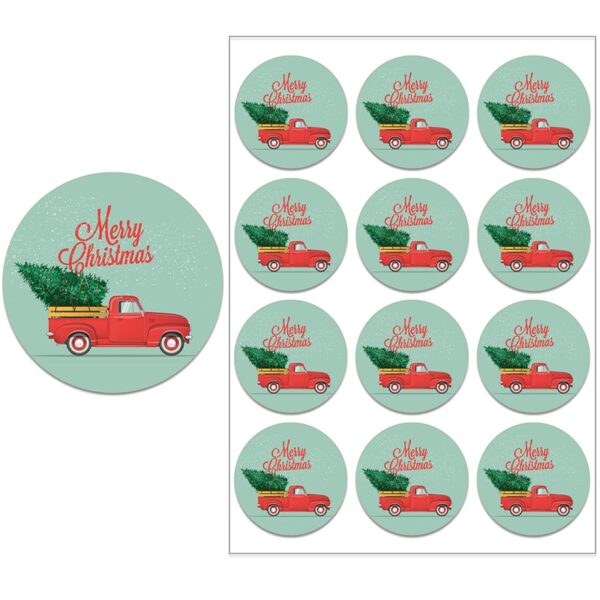 Merry Christmas Decor Stickers 3