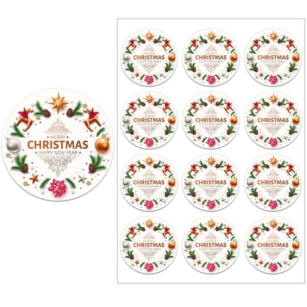 Merry Christmas Decor Stickers 2