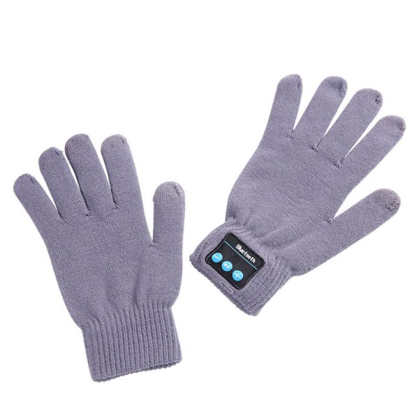 Warm Touch Screen Phone Bluetooth Speaker Gloves 6