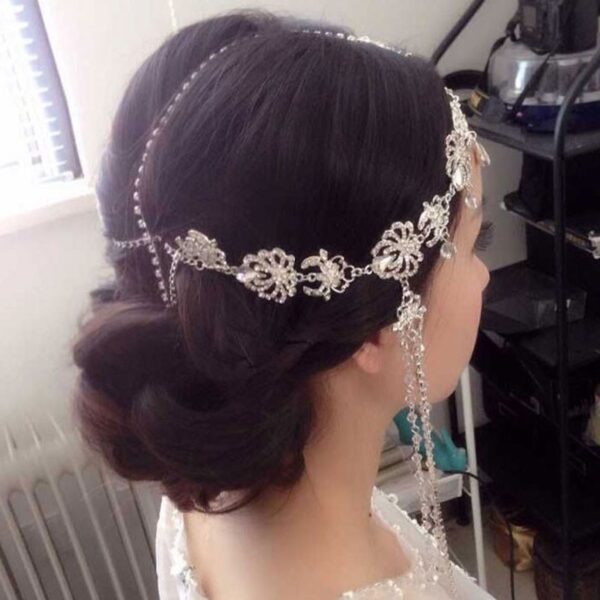 Fashion Head Chain Wedding Tiara Bridal Hair Ornaments 3