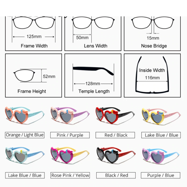 Flexible Kids Sunglasses Polarized Anti UV 3