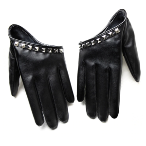 Personality Hip Hop Sunscreen Beading Fashion Gloves