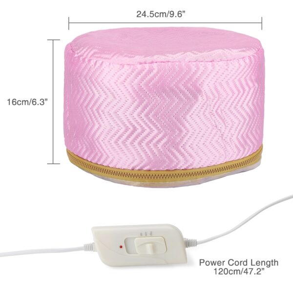 Hair Steamer Cap With Power Cord 4