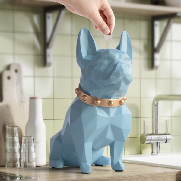 Resin Dog Money Box 4