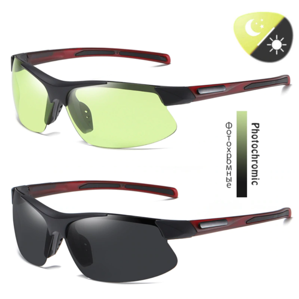 Photochromic Sunglasses Polarized Ultralight Windproof Sunglasses 1