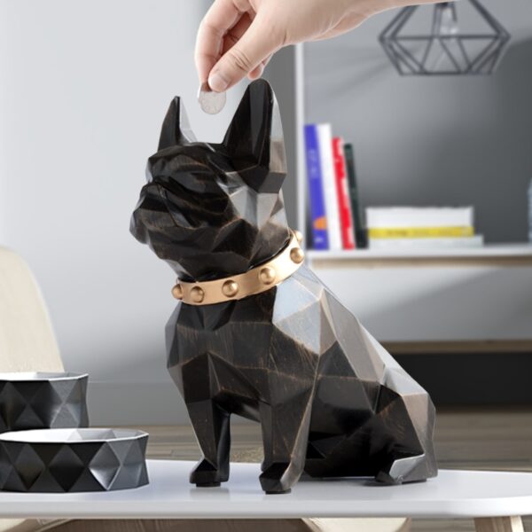 Resin Dog Money Box 3