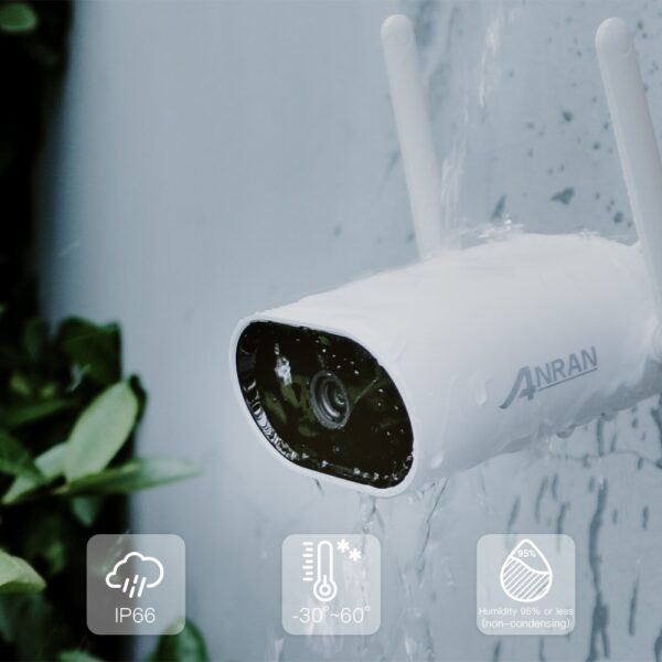 Outdoor Wifi Security Camera 2MP 1080P 4