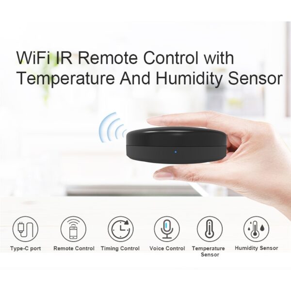Wifi IR Remote Control With Temperature and Humidity Sensor 5