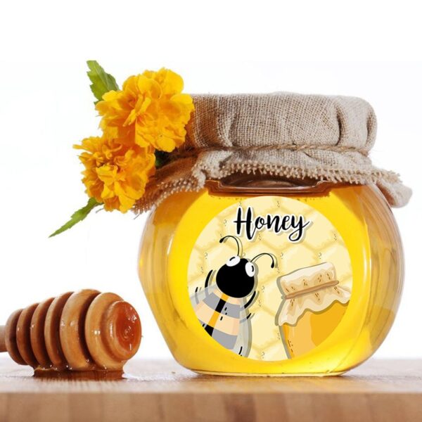 Bee Sweet Honey Round Seal Stickers 2