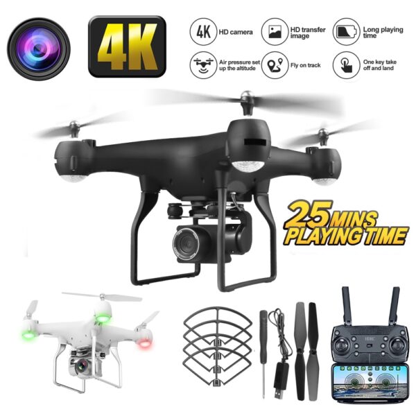 RC Drone UAV with Aerial Photography 4K HD Pixel Camera Remote Control 4-Axis Quadcopter 1