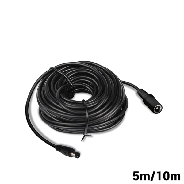 5M 10M Power Extension Cable 5.5mm x 2.1mm DC Standard Cord for CCTV Security Camera 1