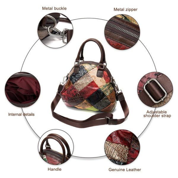 Genuine Leather Luxury Handbags for Women  4