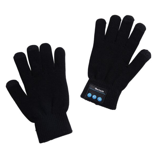 Warm Touch Screen Phone Bluetooth Speaker Gloves 1
