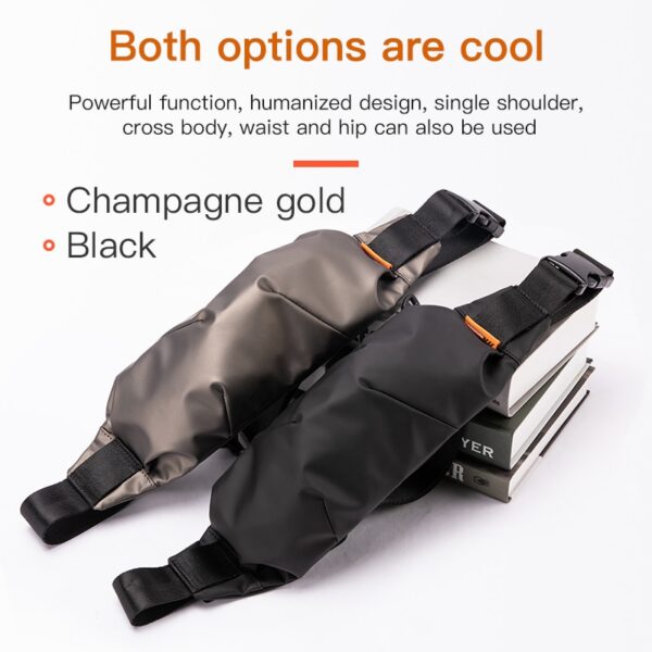 Outdoor Sports Waist Bag Male Fashion Shoulder Belt Bag 3
