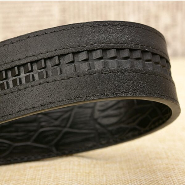 Genuine Leather Belt Automatic Buckle Cowhide Men Belts 6