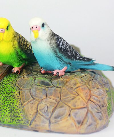Creative Simulation Parrot Parakeet Miniature Landscape Ornament
