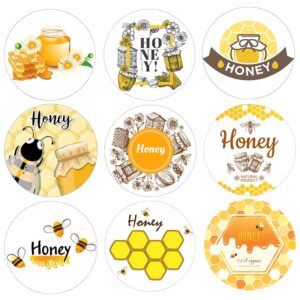 Bee Sweet Honey Round Seal Stickers 1