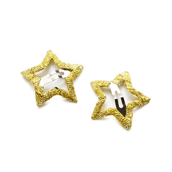 2Pcs Star Shape Children Hairpins 5