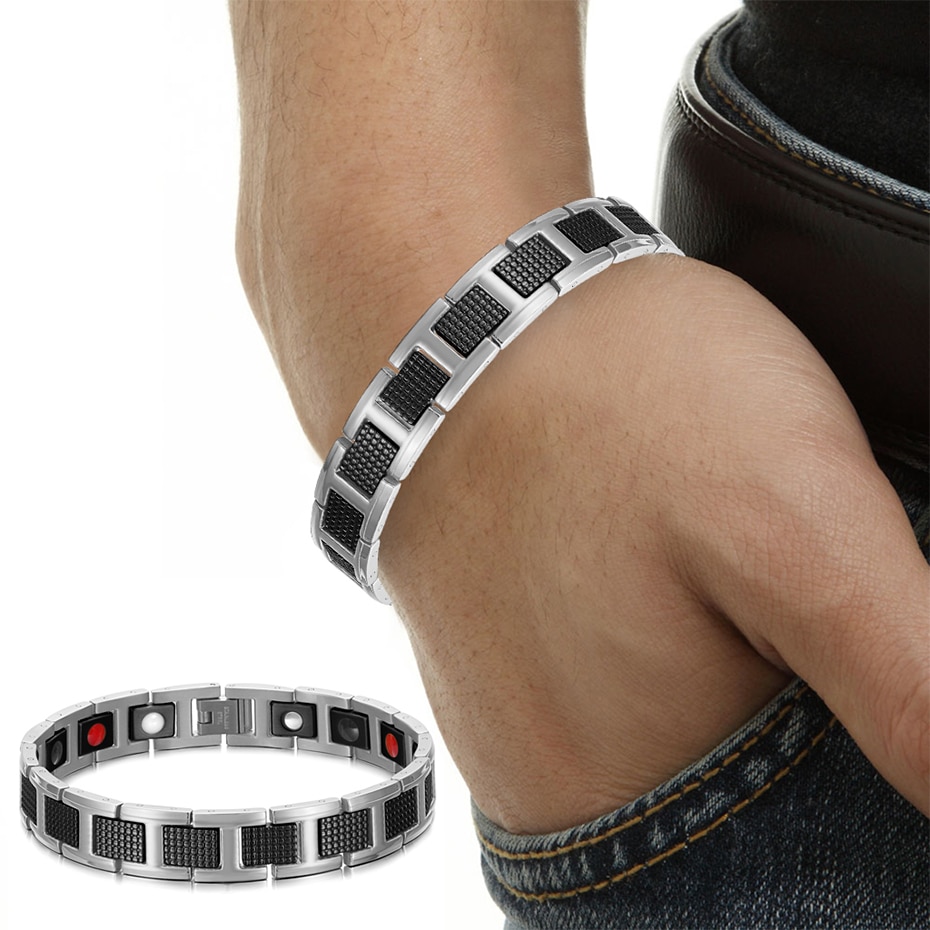 Fashion Magnetic Stainless Steel Bracelets Sports Style New Design
