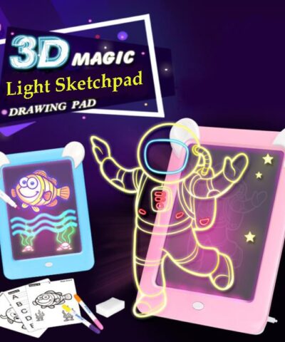 3D Magic Light Sketchpad Drawing Pad