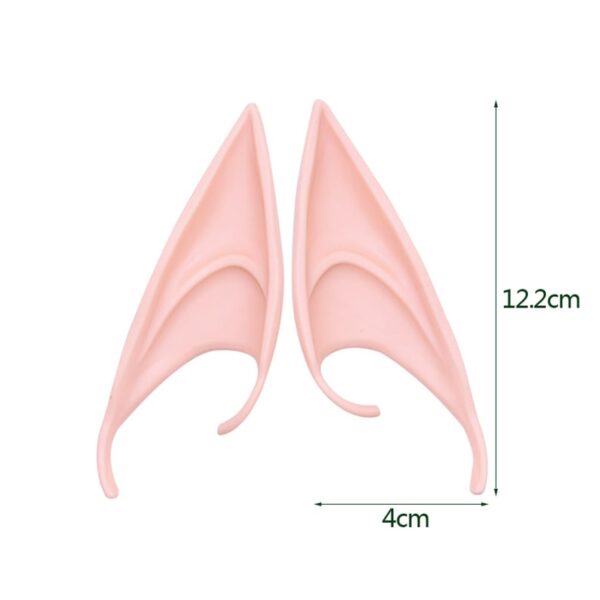 1Pair Cosplay Latex Fairy Angel Elf Ears 4