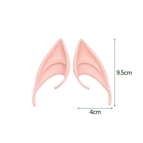 1Pair Cosplay Latex Fairy Angel Elf Ears 5