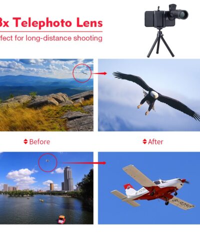 18X Telephoto Lens With Tripod