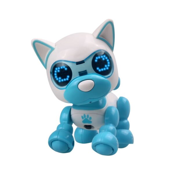 Smart Puppy Robot Dog Voice-Activated Touch Recording LED Eyes Sound Recording Sing Sleep 2