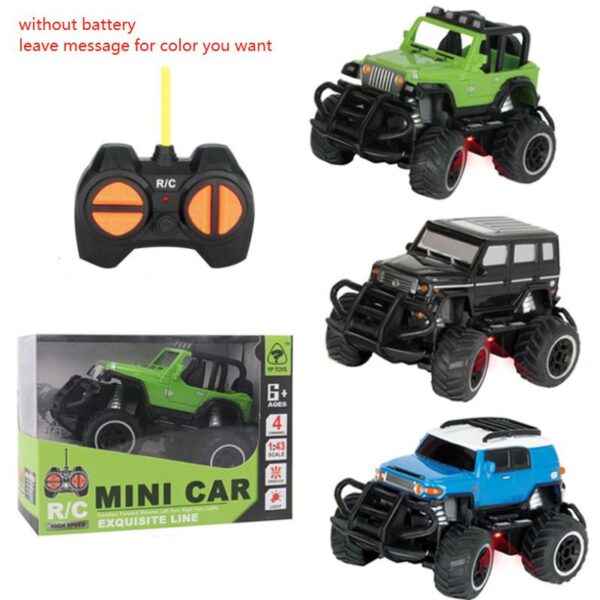 Mini RC Racer Cola Can Car 6