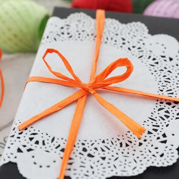 1 Roll 20 Meters Raffia Paper Ribbon Gift Wrapping  4