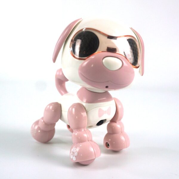 Smart Puppy Robot Dog Voice-Activated Touch Recording LED Eyes Sound Recording Sing Sleep 4