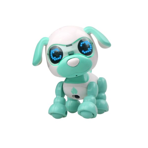 Smart Puppy Robot Dog Voice-Activated Touch Recording LED Eyes Sound Recording Sing Sleep 5
