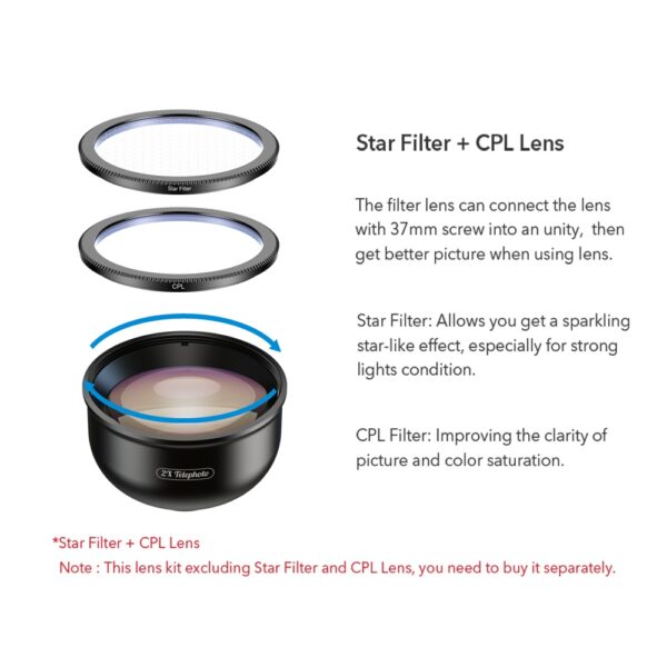 High Definition 5 in 1 Lens Kit 6