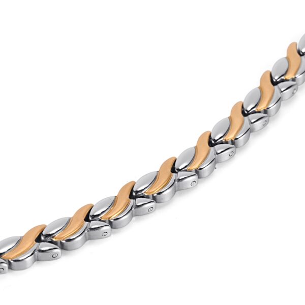 Charm Bracelet Germanium Link Chain Health Magnetic Bracelet Bio Energy Jewelry 4