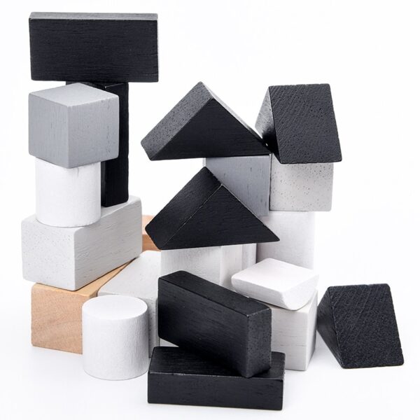 Wooden Building Block Disassembly Toys 3