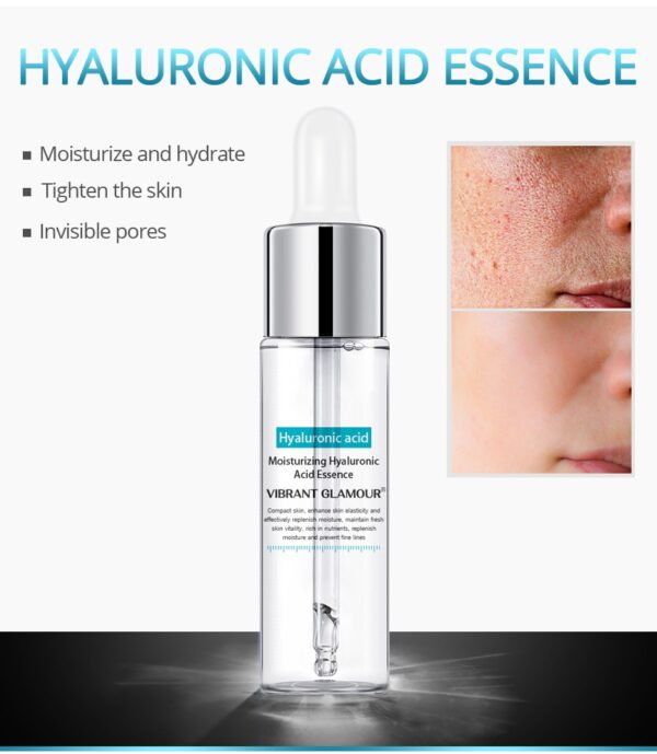 Hyaluronic Acid Face Serum Anti-Aging Shrink Pore Whitening Moisturizing 7