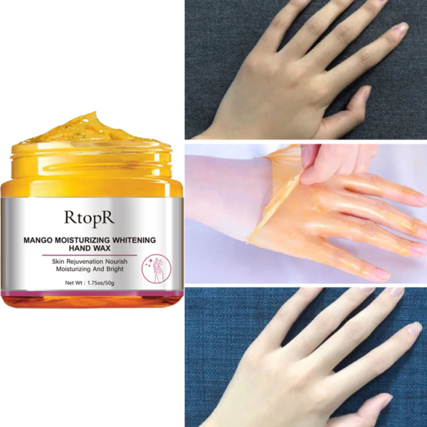 Mango Hand Mask Whitening Moisturizing Exfoliating Anti-Aging Hand Skin 2