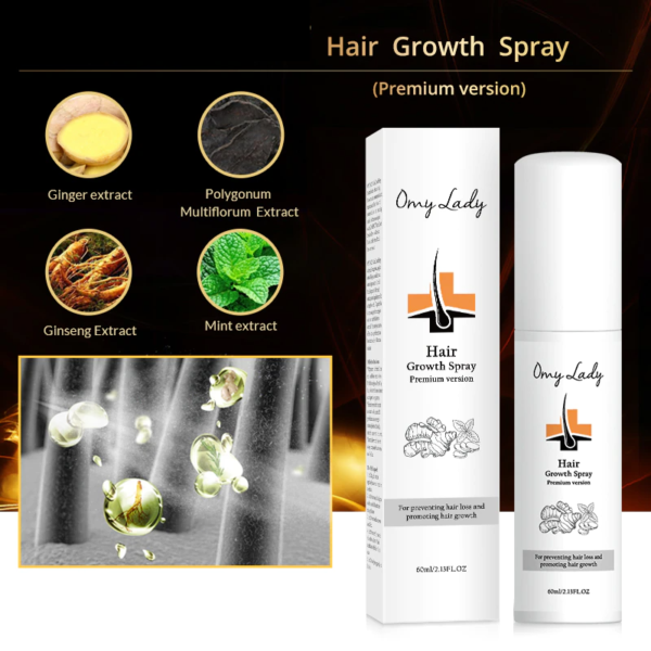 Anti Hair Loss Hair Growth Spray Essential Liquid Oil  2