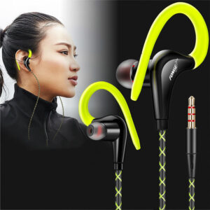 Ear Hook Style Earphone With Microphone For Xiaomi Samsung iPhone Huawei 1