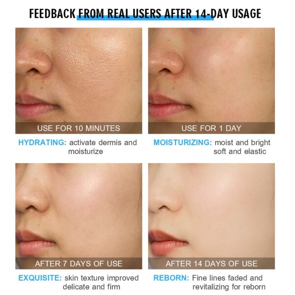 Hyaluronic Acid Face Serum Moisturizing Shrink Pores Anti-Aging Anti-Wrinkle 3