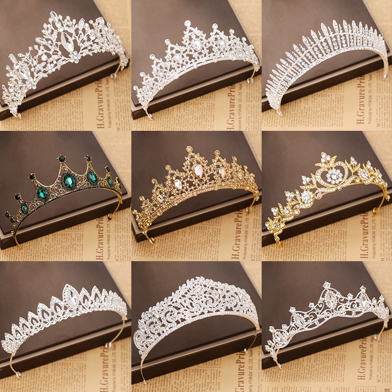 Trendy Bridal Crystal Crowns