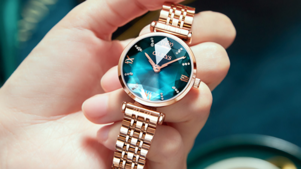 Luxury Jewel Quartz Watch Waterproof Stainless Steel Strap Watch for Women 2