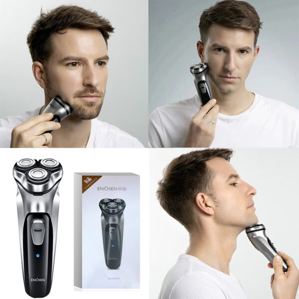 Face Shaver for Men Rechargeable 3D Floating Electric Shaving Machine 6