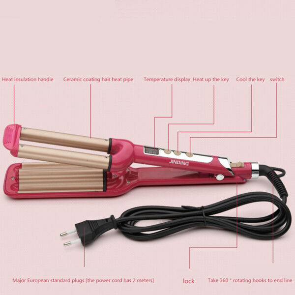 Automatic Hair Roller Electric Curling Hair Wand Corrugation 4