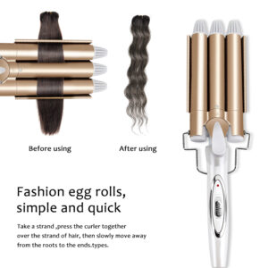 Professional Hair Curler Triple Barrels Hair Tool 1