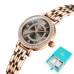 Luxury Women's Wristwatch Waterproof Stainless Steel Diamond