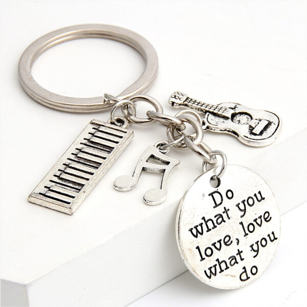 Piano Keychain Musical Keyring Gift for Teacher 3