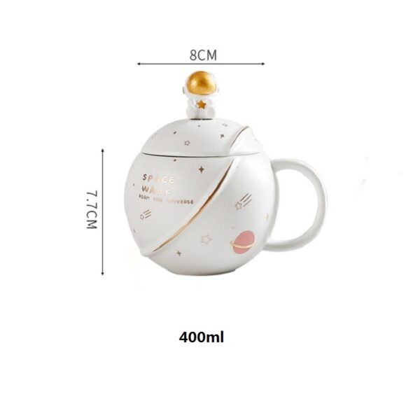 Creative Cute Space Solar System Ceramic Coffee Mug 6