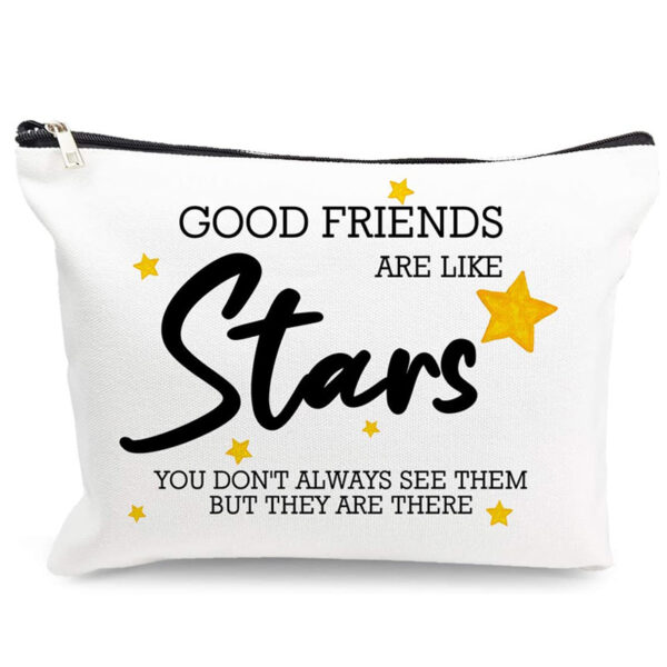 Best Friend Bestie Soul Sister Colleague Makeup Cosmetic Bags 3