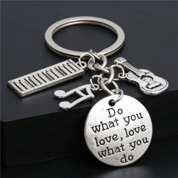 Piano Keychain Musical Keyring Gift for Teacher 2